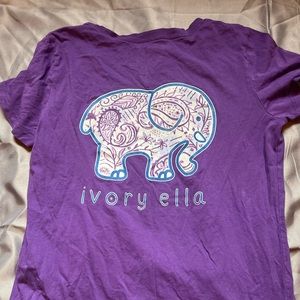 Short sleeve ivory ella t shirt
